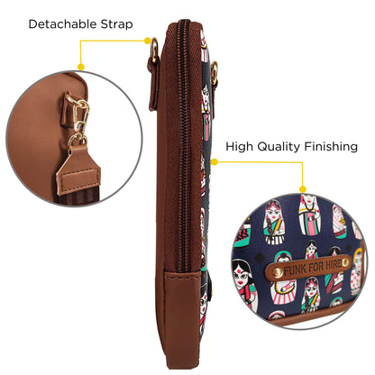 Mobile Phone Sling Bag Doll Navy