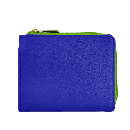 Combo Offers : Yellow Chest Bag & Zip Pocket Wallet Blue