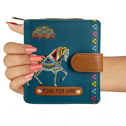 Horse Loop Wallet Teal