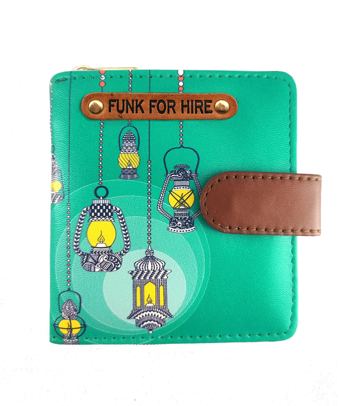 Latain Loop Wallet Aqua Blu