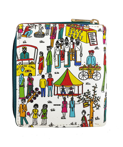 Mela Loop Wallet White