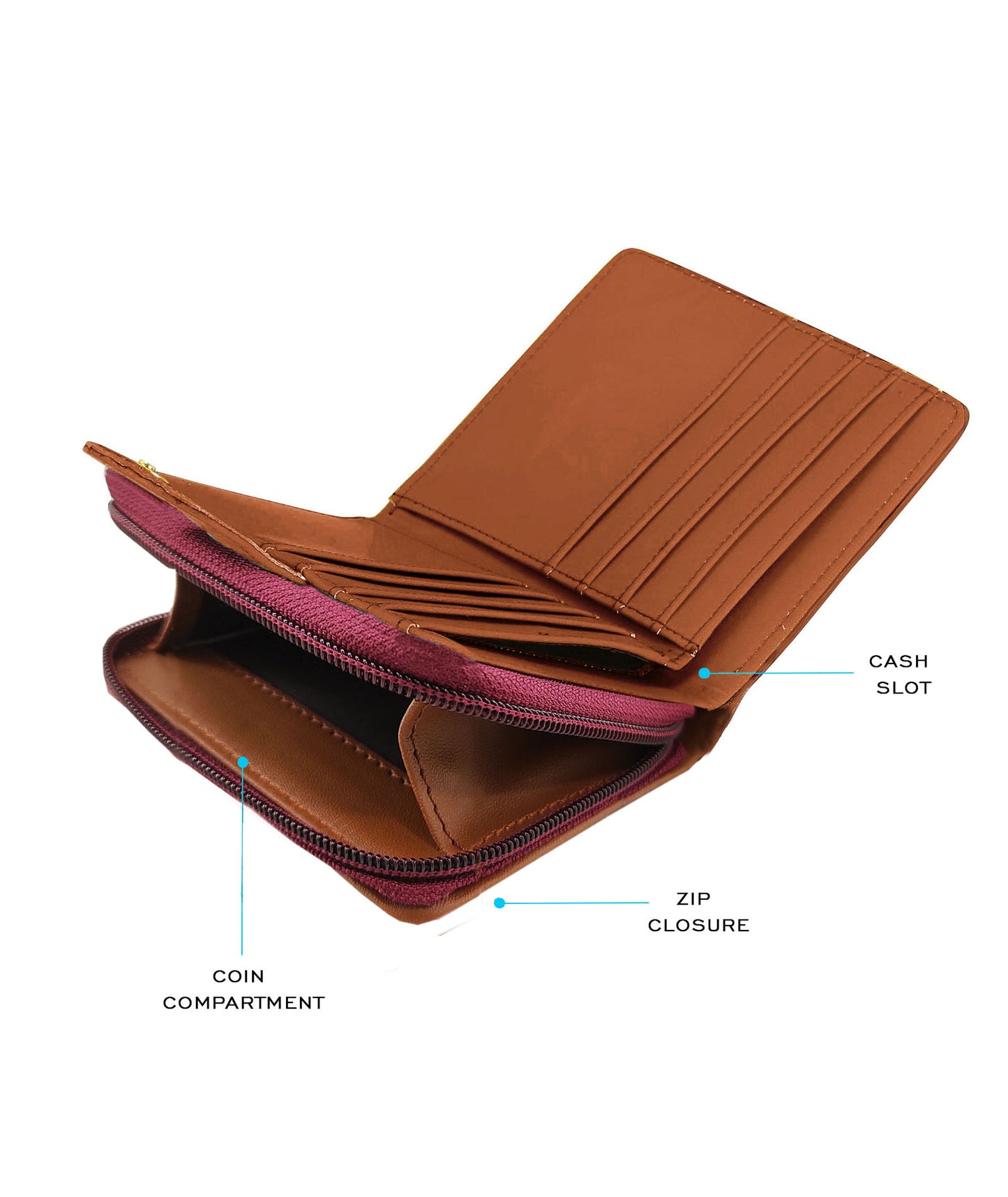 Combo Offers : Music Wall Box Navy Sling Bag & Loop Purple Wallet