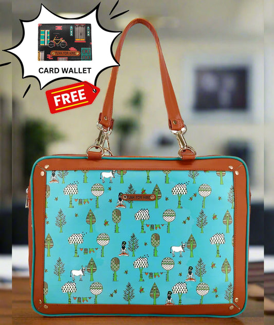 Luggage Backpack Tree Aqua