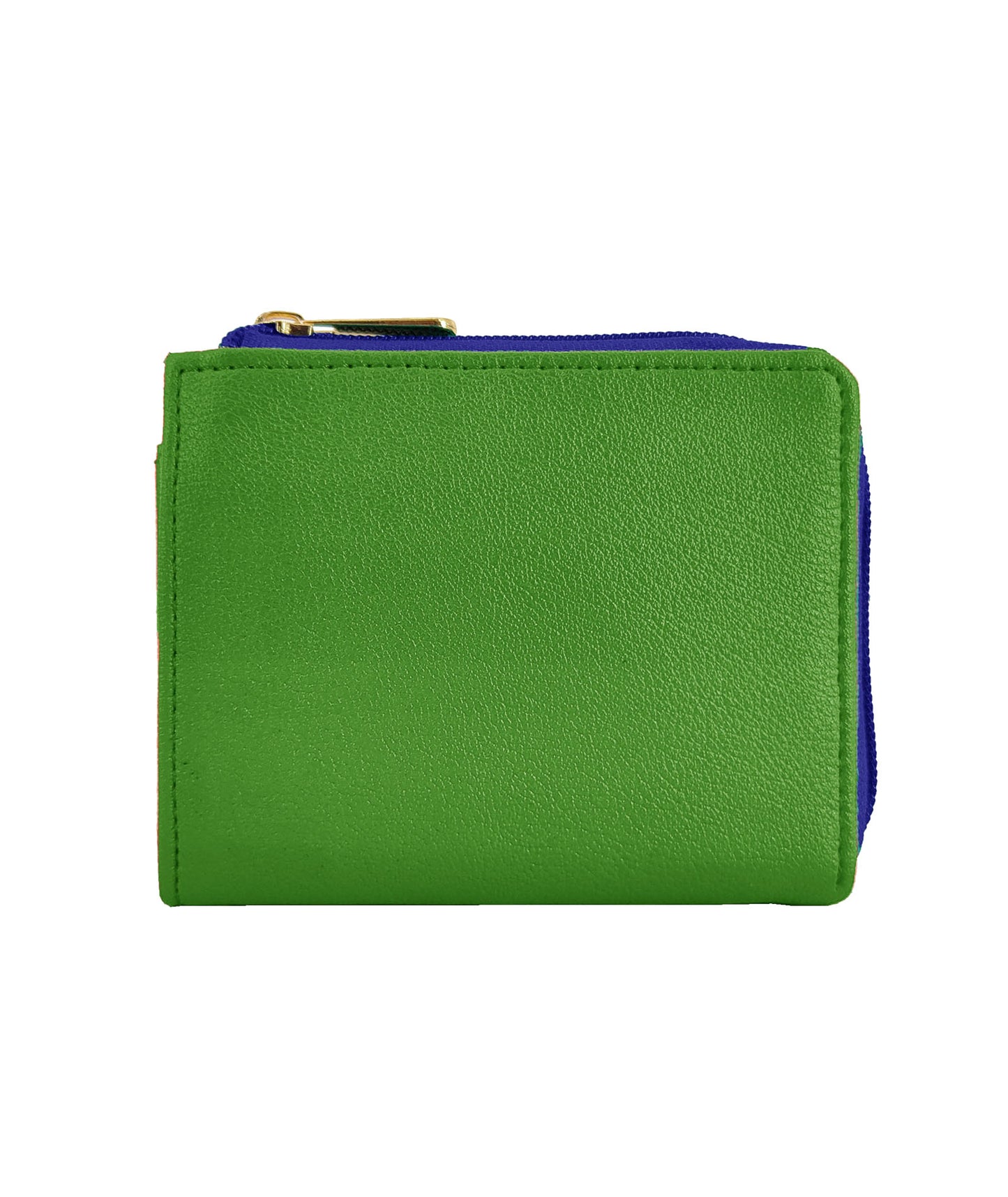 Lime Green Zip Pocket Wallet