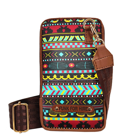 Mobile Phone Sling Bag Music Border