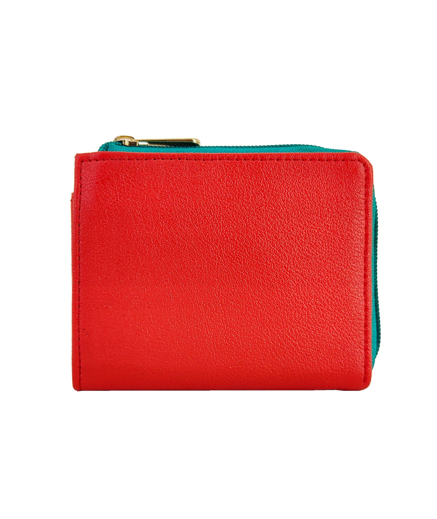 Red Zip Pocket Wallet