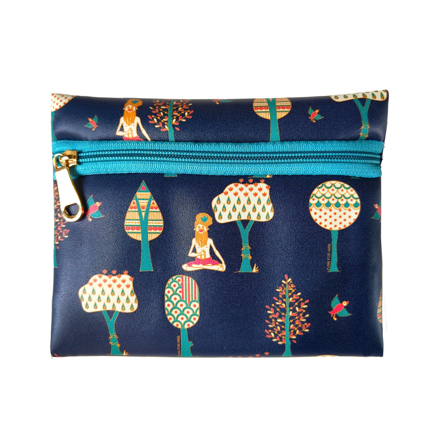 FREE Tree Navy Printed Pouch: * (ONE piece Only)