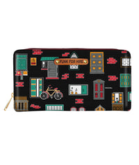 Wall Long Wallet Black