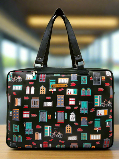 Luggage Backpack Wall Black