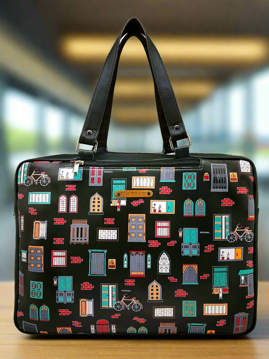 Luggage Backpack Wall Black