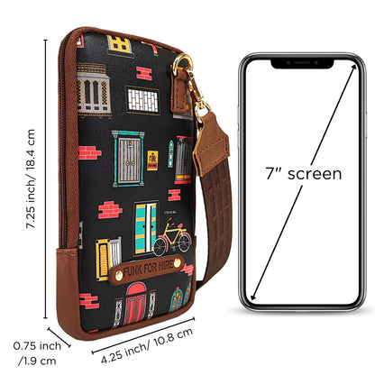 💥Combo Offers :Wall Black Mobile Sling & Wall Pocket Wallet Black