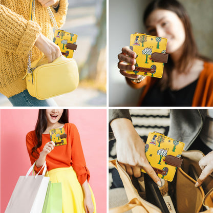 Tree Loop Wallet Mustard