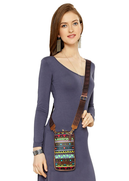 Mobile Phone Sling Bag Music Border
