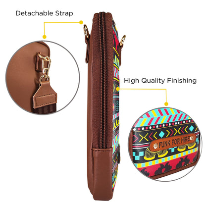 Mobile Phone Sling Bag Music Border