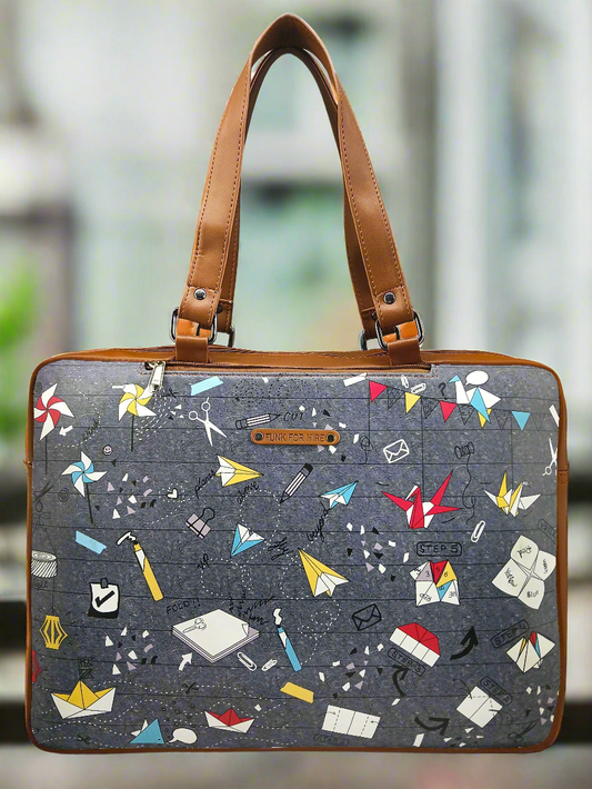 Luggage Backpack Origami Grey