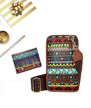 💥Combo Offers : Music Border Mobile Sling & Pocket Wallet Multi