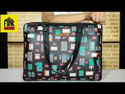 Luggage Backpack Wall Black