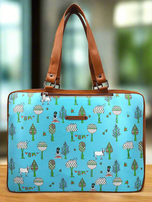 Luggage Backpack Tree Aqua