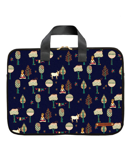Tree Laptop Sleeves Navy