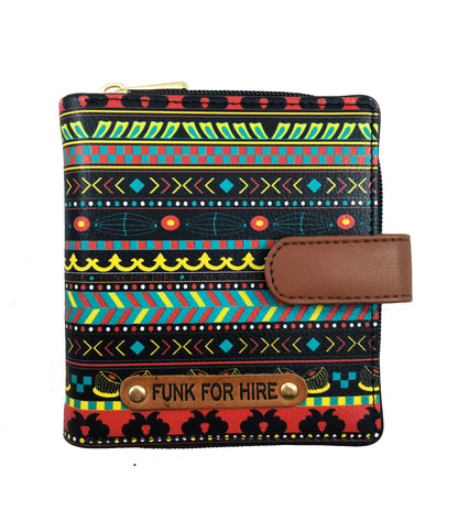 💥Combo Offers : Music Border Drawstring Sling Bag & Loop Multicolour Wallet
