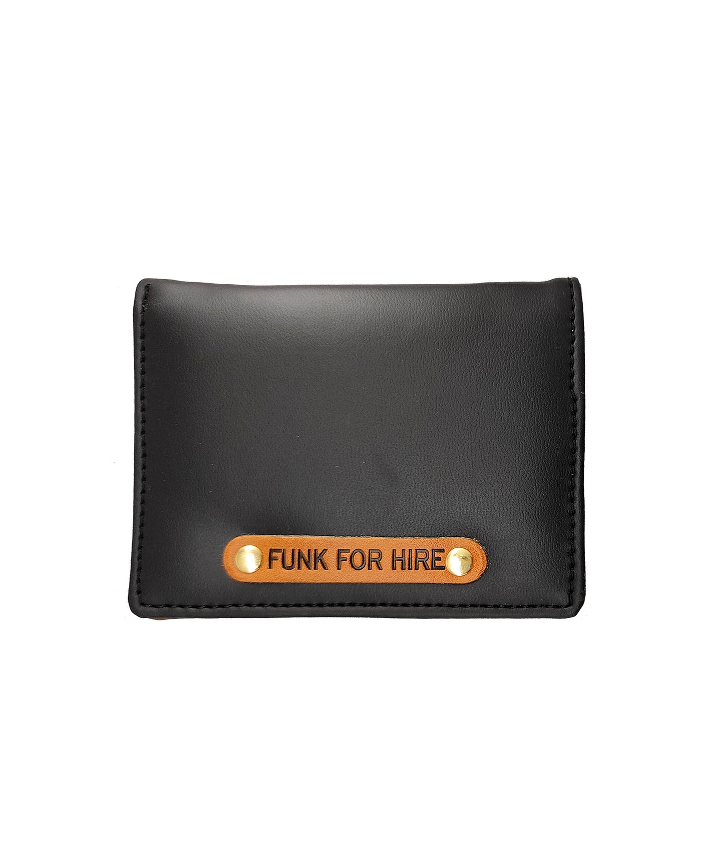 Plain Black Pocket Wallet