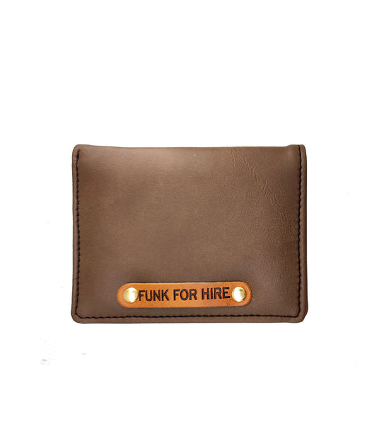 Plain Brown Pocket Wallet