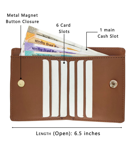 Plain Brown Pocket Wallet