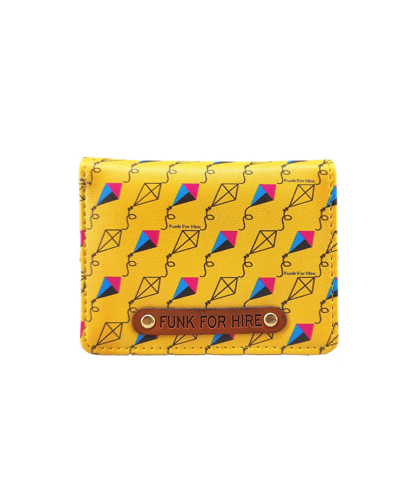 Combo Offers : Music Wall Loop Purple & Pocket Kite Wallet Yellow