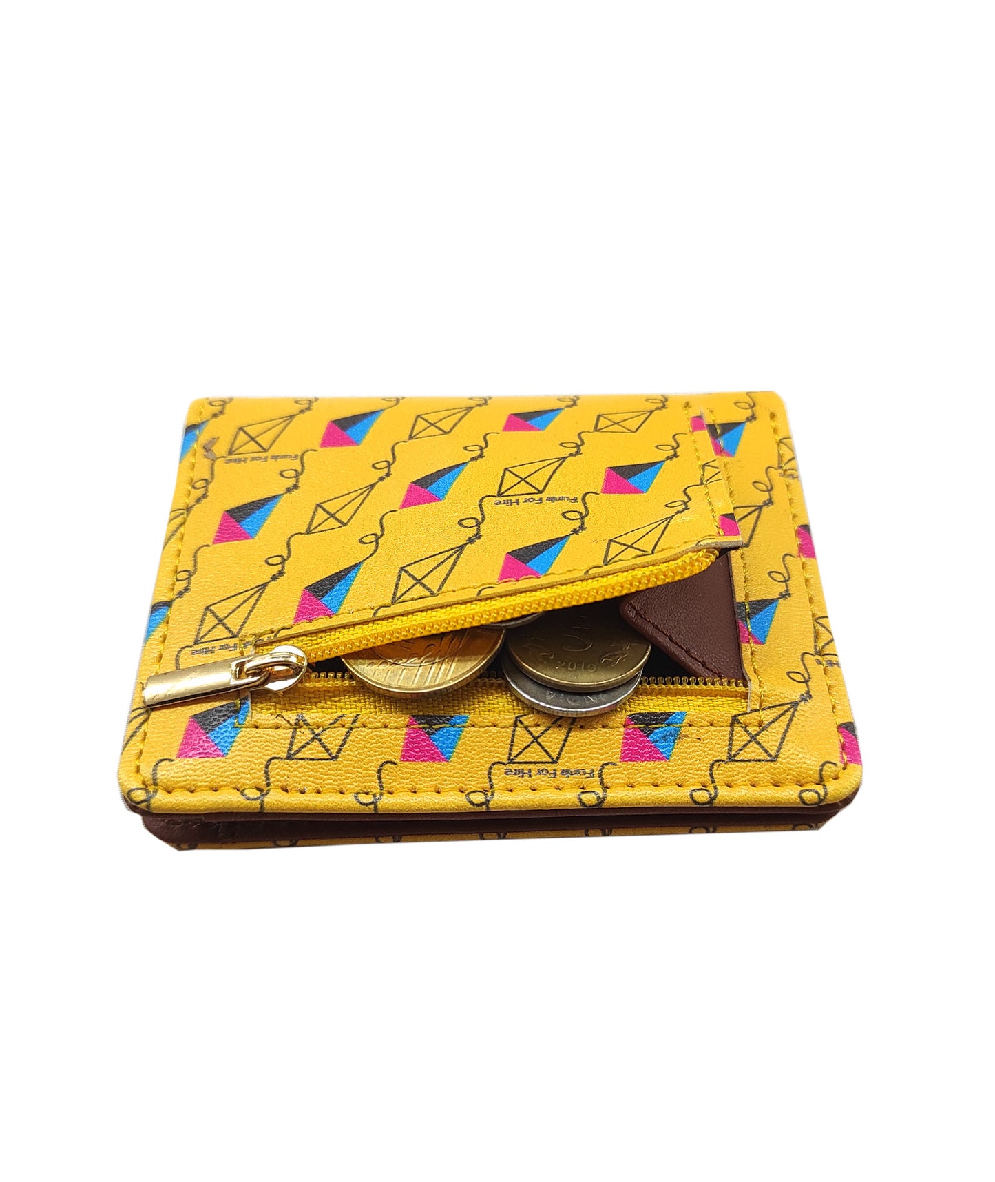 Kite Yellow Pocket Wallet