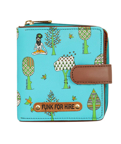 Combo Offers : Tree Loop Aqua & Pocket Teal Wallet