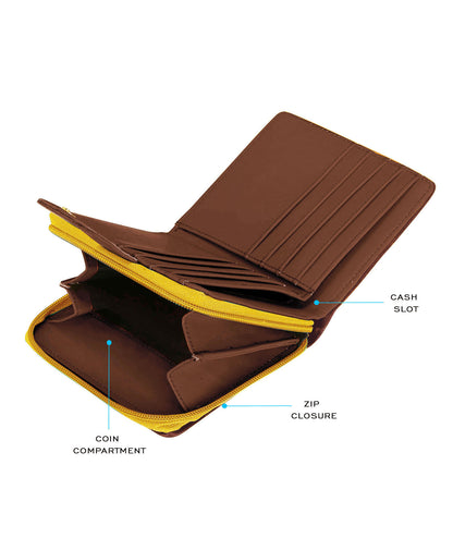 Combo Offers : Tree Loop Yellow & Pocket Red Wallet