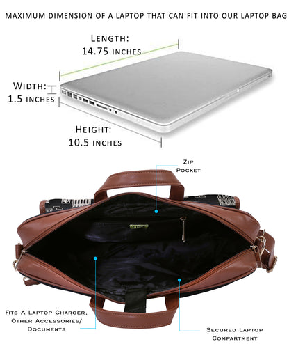 Wall One Pocket Laptop Bag 15.6 inch