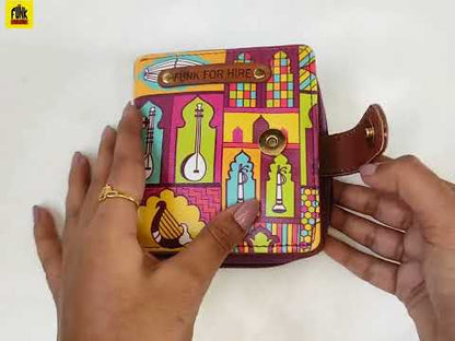Music Wall Loop Wallet Purple