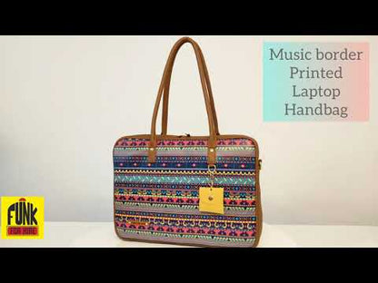Laptop Handbag Music Border