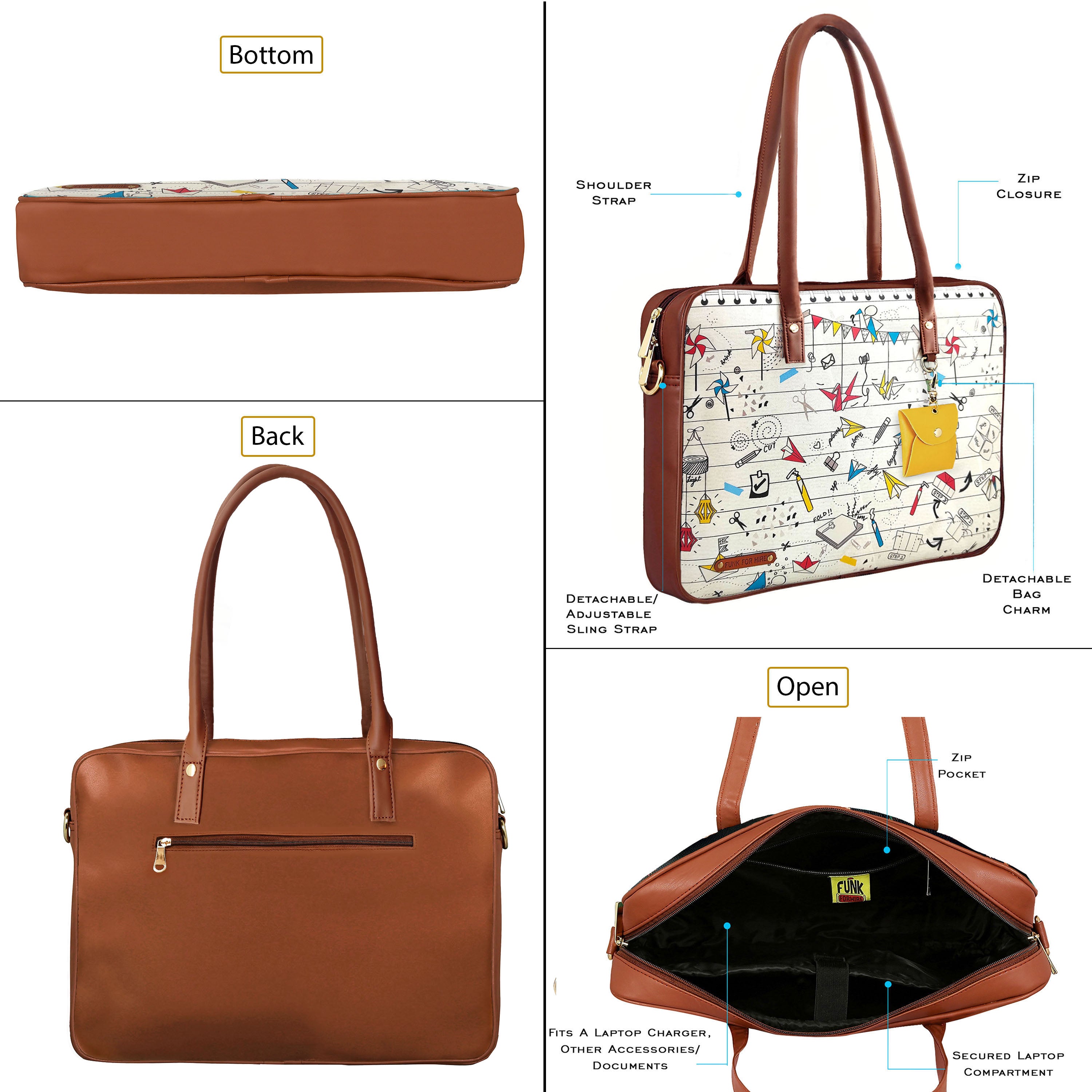 Amazon.com: Laptop Tote Bag for Women 17.3 Inch Laptop Bag Waterproof Nylon  Teacher Bag Work Bag with USB Charging Port Computer Tote Bag Large Laptop  Bag for Women Handbag Satchel Shoulder Bag :